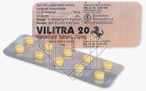 Vilitra 20 Vardenafil Tablets