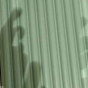 23 Mm Green WPC Louver Panel