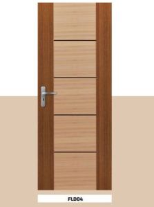 Fero Brown and Cream Laminated Door