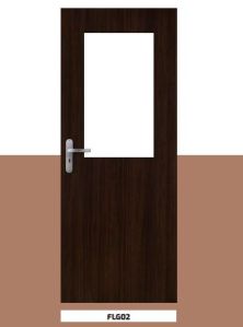 Fero White and Drak Brown Laminated Door