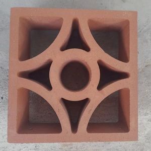 Terracotta Opal Breeze Block