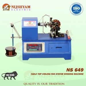 Table Top Ceiling Fan Stator Winding Machine