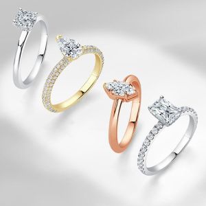 Elegant Cubic Zirconia Designer Ring Set