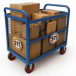 Bulk Picking Trolley For Warehouse