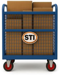 Bulk Picking Trolley For Warehouse