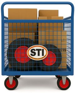 Bulk Picking Trolley For Warehouse