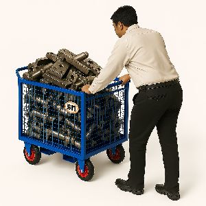 Bulk Picking Trolley For Warehouse