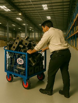 Bulk Picking Trolley For Warehouse