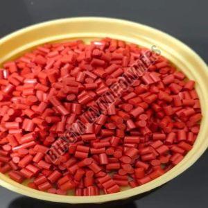 ABS Reprocessed Red Granules