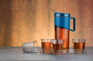 Plastic Jug Glass Sets