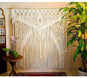 Handmade Macrame Wedding Backdrop