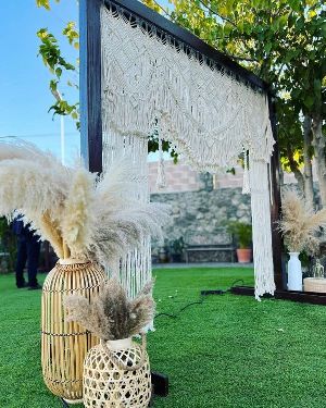 Handmade Macrame Wedding Backdrop
