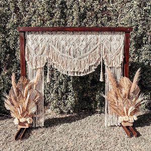 Handmade Macrame Wedding Backdrop