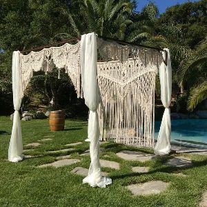 Handmade Macrame Wedding Backdrop