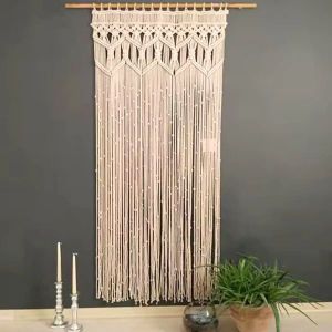 Handmade Macrame Door Curtain