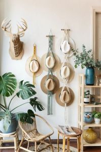 Handmade Macrame Hat Hanger
