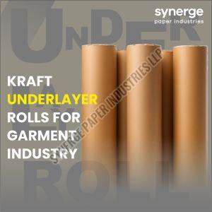 100 GSM 48 Inch Brown Plain Underlayer Paper Roll