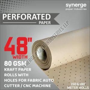48 Inch CNC Cutter Garment Perforated Paper Roll