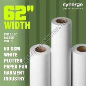 62 Inch Width Garment Plotter Paper Roll