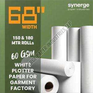 68 Inch Width Garment Plotter Paper Roll