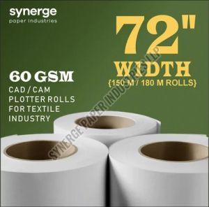 72 Inch Width Garment Plotter Paper Roll