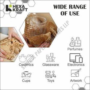80 GSM Hexakraft Honeycomb Paper Wrap Roll
