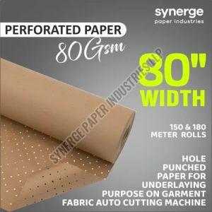 80 Inch CNC Cutter Garment Perforated Paper Roll