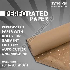 90 Inch CNC Cutter Garment Perforated Paper Roll