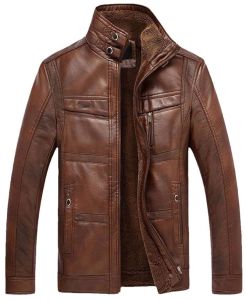 Mens Classic Vintage Leather Jacket