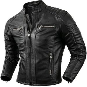 Mens Cowhide Leather Jacket