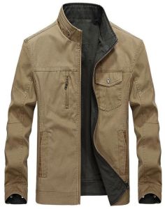 Mens Reversible Leather Jacket