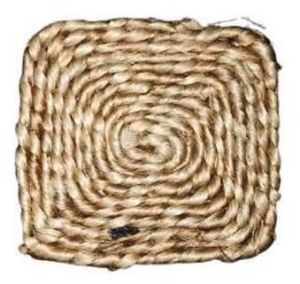 Braided Jute Square Coaster