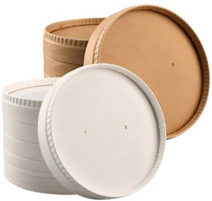126mm  Double Layer Paper Bowl Lids