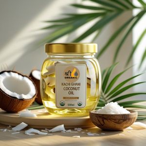 500 Ml Kachi Ghani Coconut Oil