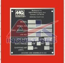 Aluminium Anodised Name Plates