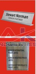 Stainless Steel Mirror Name Plates