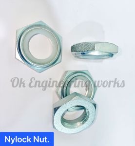 Mild Steel Nylock Nuts