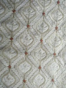 Dn-436 38 Inch Malai Satin Embroidery Sherwani Fabric