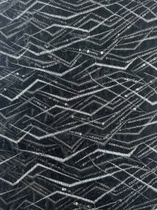 Dn-919 38 Inch Velvet Embroidery Fabric