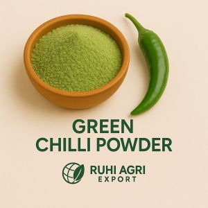 Dehydrated Green Chili Powder