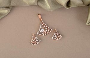 Ladies Artificial Party Wear Pendant Set