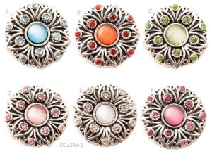 Artificial Brooch Button