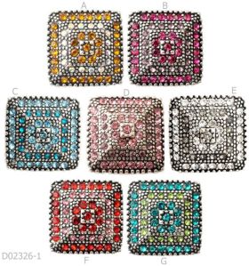 Artificial Brooch Button