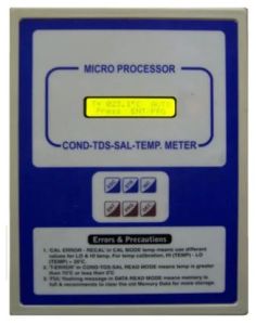 Microprocessor Based Digital Cond TDS Sal Meter