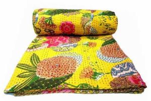 Printed Kantha Quilts