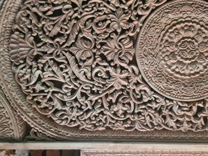 Wooden Carved Wall Panel