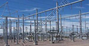 Mild Steel Substation Structures