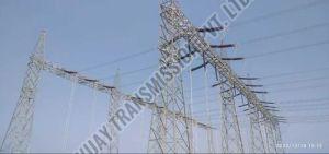 Galvanized Iron Transmission Line Tower, For Industrial