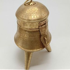 Handcrafted Brass Trinket Box