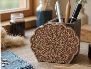 Pure Wood Pen Holders